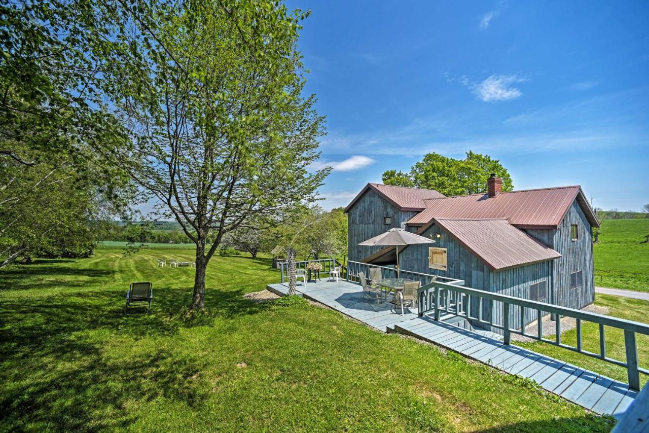 Country Escape With Sauna, 10 Mi To Cooperstown Richfield Springs Экстерьер фото